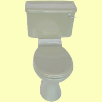 Iona close couple wc suite with wide cistern