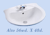 The Alto bathroom range from Ideal Standard bathrooms