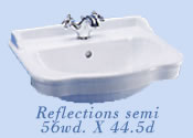 The Reflections range by Ideal Standard bathrooms