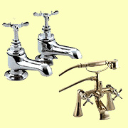 Traditional style bathroom taps by Bristan