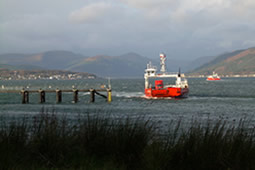 Seasheld protection on new Clyde berthing structures