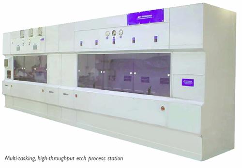 Multi-tasking, high-throughput etch process station