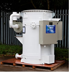 Modularised hybrid bio-scrubber/carbon filter unit