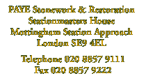 PAYE Stonework