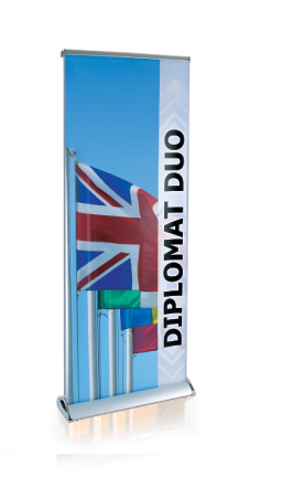 Diplomat Roll Up Banner Stand