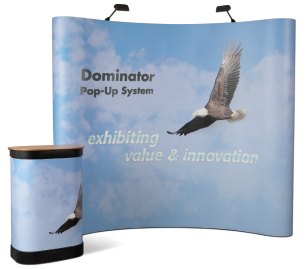 Dominator Straight Pop Up Exhibition display