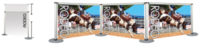 height option for Rodeo Barrier System