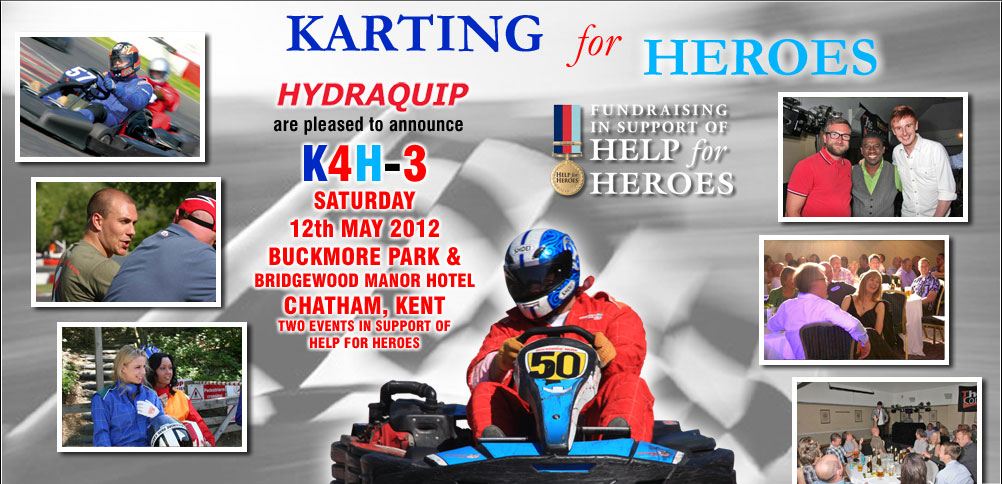 Karting For Heroes - Charity Race Event