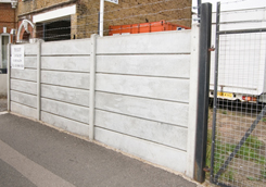 Gravel Board Wall