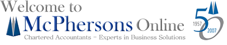 McPhersons Chartered Accountants Logo