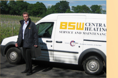 BSW Central Heating service and maintenance