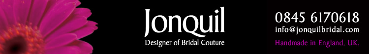 Jonquil. Distinctly unique bridal and evening wear creations.