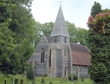 Full view of the church