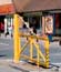 manually operated car park gates