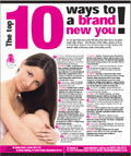 The top 10 ways to a brand new you!