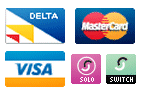 We accept all major credit cards