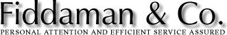 Fiddaman & Co. - Personal Attention and Efficient Service assured