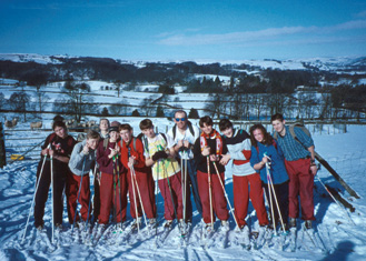 Group Skiing